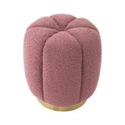 Eichholtz Orchanic Stool - Boucle Rose 6 Eichholtz Orchanic Stool - Boucle Rose -Armchairs Sales 0000 117111 2 1 1