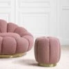 Eichholtz Orchanic Stool - Boucle Rose