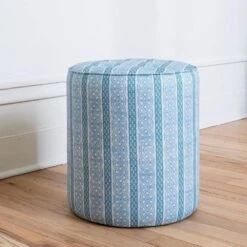 Eva Sonaike Ala Pouffe - Indigo