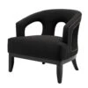 Eichholtz Adam Occasional Chair - Albin Black