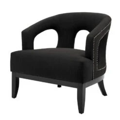 Eichholtz Adam Occasional Chair - Albin Black