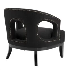 Eichholtz Adam Occasional Chair - Albin Black -Armchairs Sales 111258 3