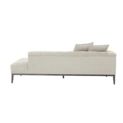 Eichholtz Cesare Lounge Sofa - Left - Pebble Grey 6 Eichholtz Cesare Lounge Sofa - Left - Pebble Grey -Armchairs Sales 111349 1
