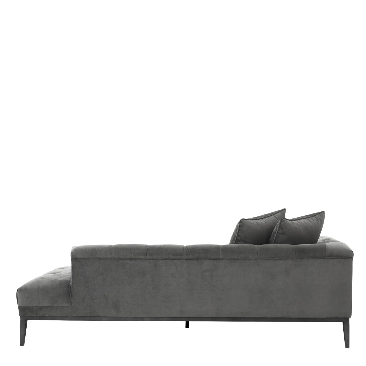 Eichholtz Cesare Lounge Sofa - Left - Granite Grey 2 Eichholtz Cesare Lounge Sofa - Left - Granite Grey - Image 2