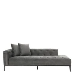 Eichholtz Cesare Lounge Sofa - Left - Granite Grey 8 Eichholtz Cesare Lounge Sofa - Left - Granite Grey -Armchairs Sales 111398 3
