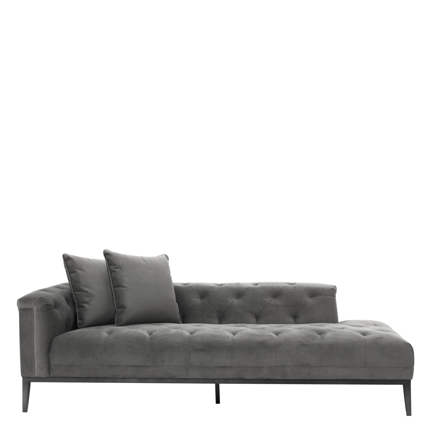 Eichholtz Cesare Lounge Sofa - Left - Granite Grey 4 Eichholtz Cesare Lounge Sofa - Left - Granite Grey - Image 4
