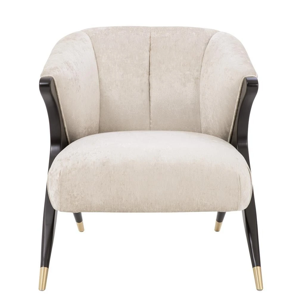 Eichholtz Pavone Armchair - Mirage Off-White 3 Eichholtz Pavone Armchair - Mirage Off-White - Image 3