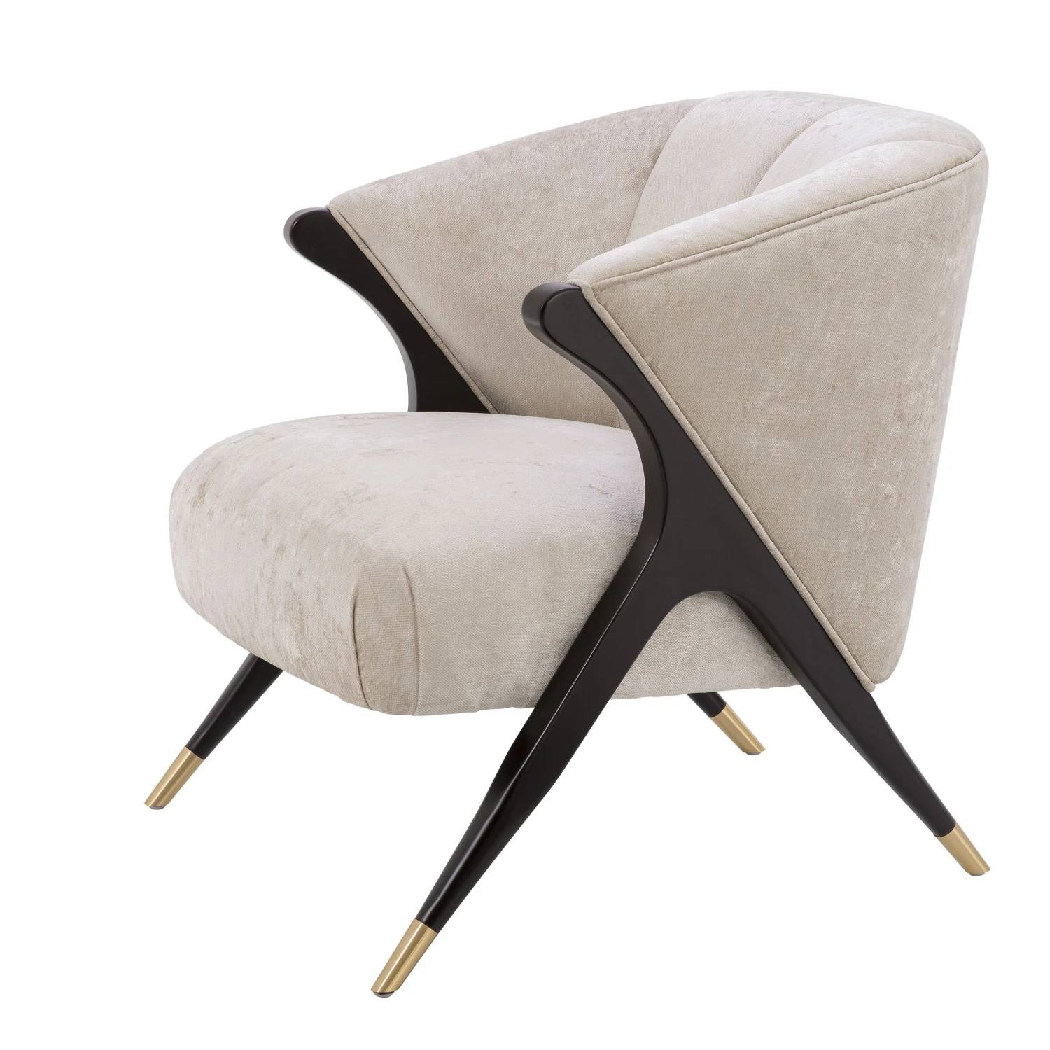 Eichholtz Pavone Armchair - Mirage Off-White 5 Eichholtz Pavone Armchair - Mirage Off-White - Image 5