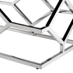 Eichholtz Trellis Bench - Polished Stainless Steel | Pebble Grey 7 Eichholtz Trellis Bench - Polished Stainless Steel | Pebble Grey -Armchairs Sales 112309 3