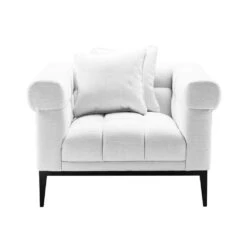 Eichholtz Aurelio Chair - White -Armchairs Sales 113391 2 1