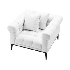 Eichholtz Aurelio Chair - White -Armchairs Sales 113391 5 1