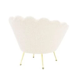 Eichholtz Trapezium Chair - Boucle Cream -Armchairs Sales 113990 3