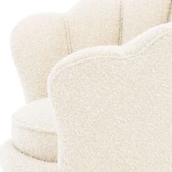 Eichholtz Trapezium Chair - Boucle Cream -Armchairs Sales 113990 5