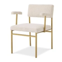 Eichholtz Dunmore Chair - Boucle Cream