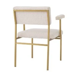 Eichholtz Dunmore Chair - Boucle Cream -Armchairs Sales 114094 5 1 1