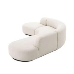 Eichholtz Bjorn Sofa - Boucle Cream - Large -Armchairs Sales 114289 2 1 1