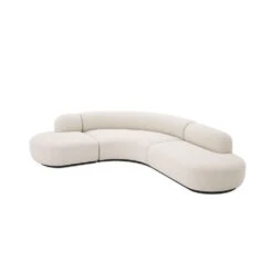 Eichholtz Bjorn Sofa - Boucle Cream - Large -Armchairs Sales 114289 4 1 1