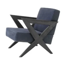 Eichholtz Felippe Chair - Blue -Armchairs Sales 114505 4 1 1