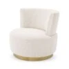 Eichholtz Alonso Swivel Chair - Boucle Cream