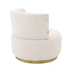 Eichholtz Alonso Swivel Chair - Boucle Cream -Armchairs Sales 114659 5 1 1