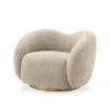 Eichholtz Diego Swivel Chair - Canberra Sand