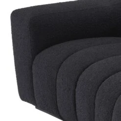 Eichholtz Kelly Sofa - Black Boucle - S -Armchairs Sales 115144 6 1 1 1 1
