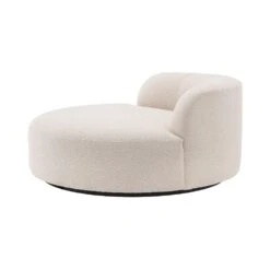 Eichholtz Bjorn Round Sofa - Boucle Cream -Armchairs Sales 115177 4 1 1