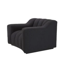 Eichholtz Kelly Chair - Boucle Black -Armchairs Sales 115206 3 1 1