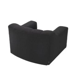 Eichholtz Kelly Chair - Boucle Black -Armchairs Sales 115206 4 1 1