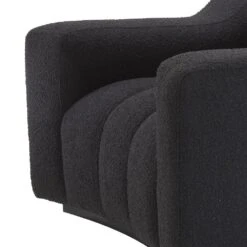 Eichholtz Kelly Chair - Boucle Black -Armchairs Sales 115206 5 1 1