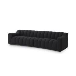 Eichholtz Kelly Sofa - Black Boucle - L -Armchairs Sales 115207 0 1 1