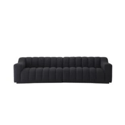 Eichholtz Kelly Sofa - Black Boucle - L -Armchairs Sales 115207 2 1 1