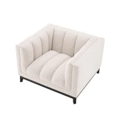 Eichholtz Ditmar Chair - Boucle Cream -Armchairs Sales 115307 5 1 1 1