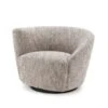 Eichholtz Colin Swivel Chair - Mademoiselle Beige - Left