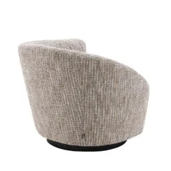 Eichholtz Colin Swivel Chair - Mademoiselle Beige - Right -Armchairs Sales 115433 4