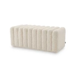 Eichholtz Bente Bench - Faux Shearling