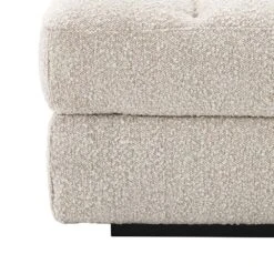 Eichholtz Dean Sofa - Ottoman - Boucle Cream -Armchairs Sales 115519 1
