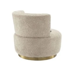 Eichholtz Alonso Swivel Chair - Canberra Sand -Armchairs Sales 115577 4 1 1