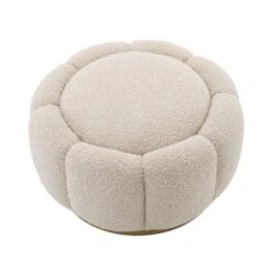 Eichholtz Inger Ottoman - Boucle Cream -Armchairs Sales 115620 3 1 1
