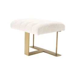 Eichholtz McGuire Stool - Boucle Cream 8 Eichholtz McGuire Stool - Boucle Cream -Armchairs Sales 115662 4 1 1