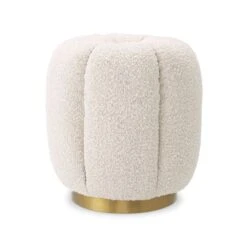 Eichholtz Orchanic Stool - Boucle Cream