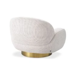 Eichholtz Udine Swivel Chair - Lyssa Off-White -Armchairs Sales 116066 3 1 1