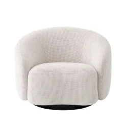 Eichholtz Amore Swivel Chair - Lyssa Off-White -Armchairs Sales 116070 2 1 1