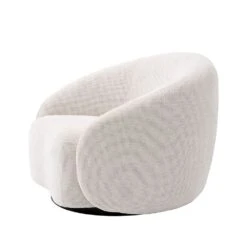 Eichholtz Amore Swivel Chair - Lyssa Off-White -Armchairs Sales 116070 4 1 1