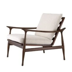 Eichholtz Manzo Chair - Boucle Cream -Armchairs Sales 116223 4 1 1 1