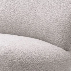 Eichholtz Clement Swivel Chair - Boucle Grey -Armchairs Sales 116622 5 1 1