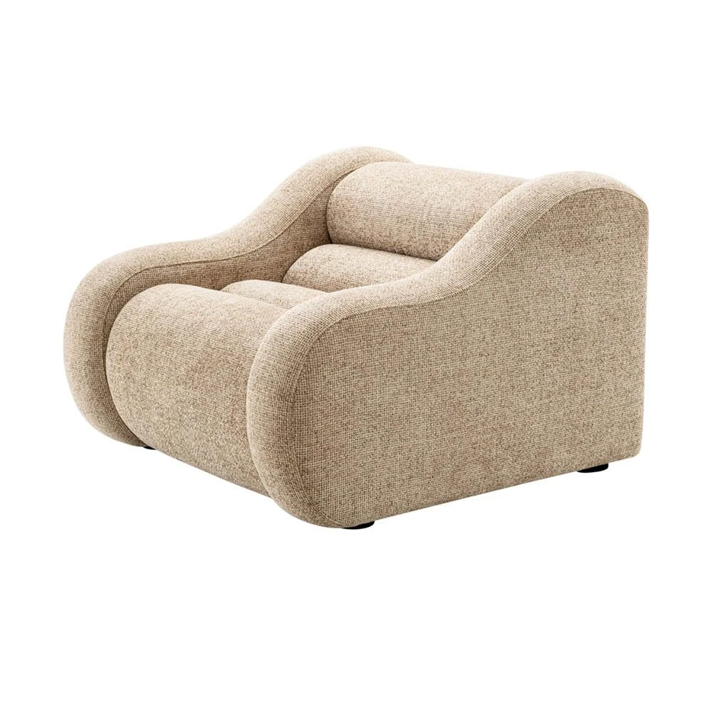 Eichholtz Carbone Chair - Lyssa Sand 2 Eichholtz Carbone Chair - Lyssa Sand - Image 2