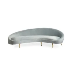 Jonathan Adler Ether Curved Sofa - Bergamo Azure 9 Jonathan Adler Ether Curved Sofa - Bergamo Azure -Armchairs Sales 26671 ether curved sofa gergamo azure 2