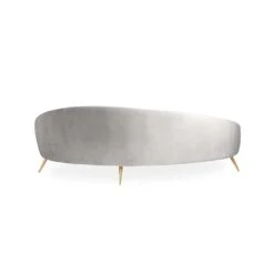 Jonathan Adler Ether Curved Sofa - Bergamo Graphite -Armchairs Sales 30249 uk 3