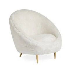 Jonathan Adler Ether Chair - Shearling 7 Jonathan Adler Ether Chair - Shearling -Armchairs Sales 30427 uk